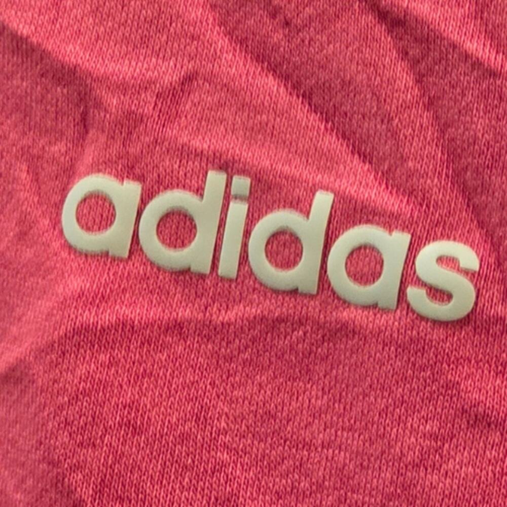 Adidas Long Sleeve Tri-Stripe Shirt in Pink – EUC Size Small - Picture 3 of 4